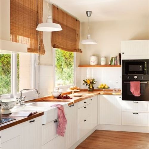 muebles de cocina lacado blanco